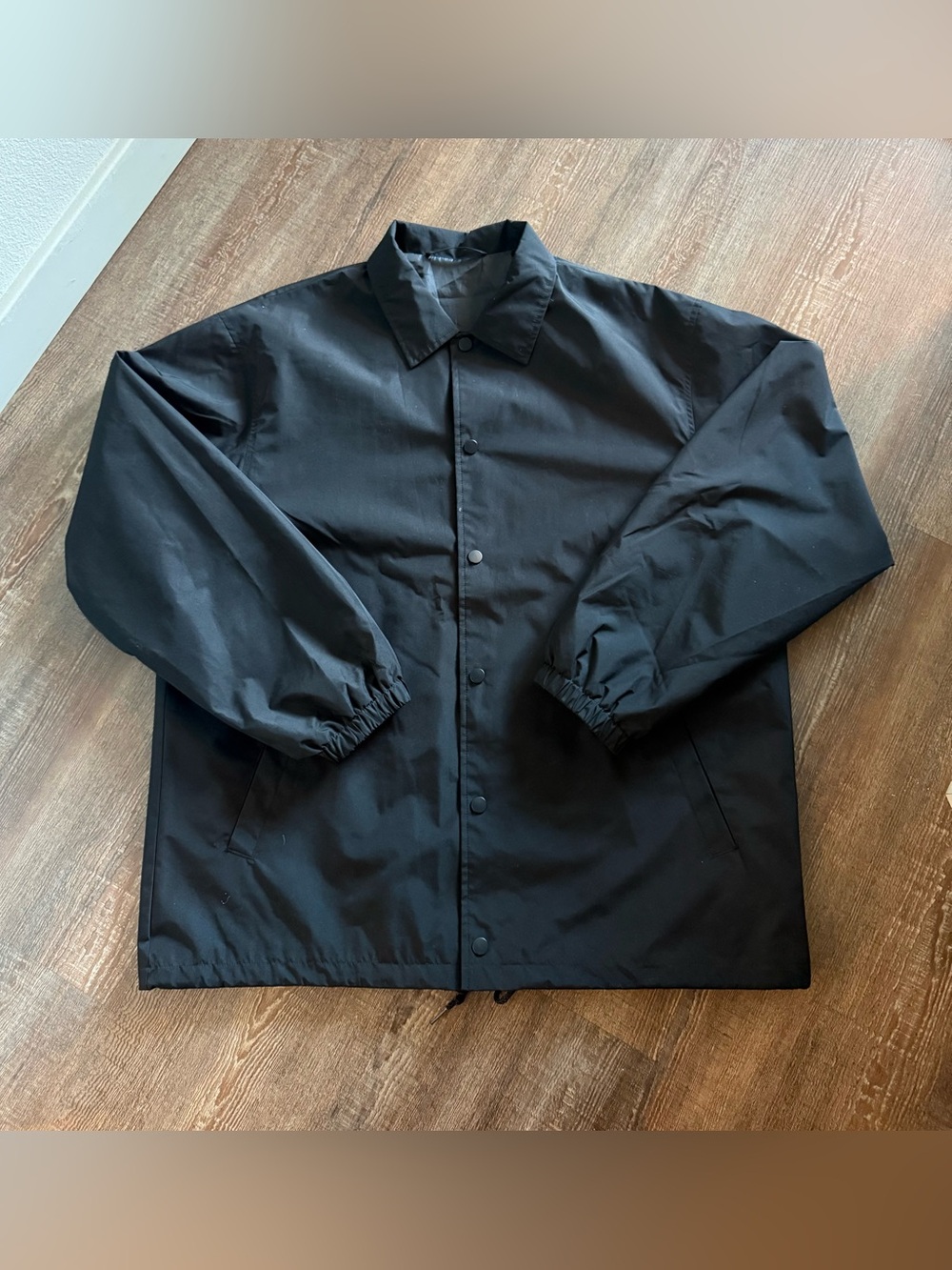 GU (Uniqlo’s sister brand in Japan) Basic Black Windbreaker